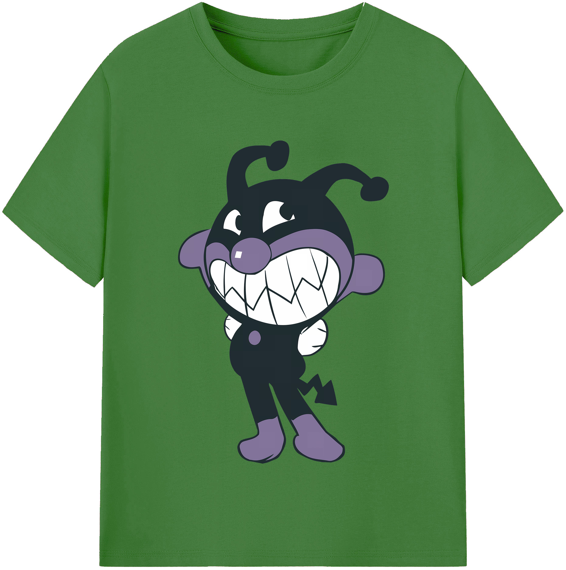 （画像用） アンパンマン Anpanman レディースカジュアルプリントTシャツ（綿100％）